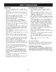 Craftsman 247.881900 Craftsman 28-Inch Snow Blower Owners Manual page 5