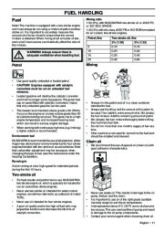 Husqvarna T425 Chainsaw Owners Manual, 2003,2004,2005,2006,2007,2008 page 17