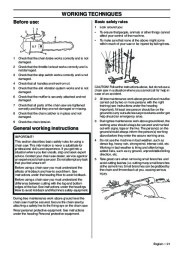 Husqvarna T425 Chainsaw Owners Manual, 2003,2004,2005,2006,2007,2008 page 21