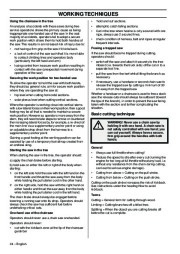 Husqvarna T425 Chainsaw Owners Manual, 2003,2004,2005,2006,2007,2008 page 24