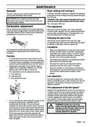 Husqvarna T425 Chainsaw Owners Manual, 2003,2004,2005,2006,2007,2008 page 29