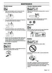 Husqvarna T425 Chainsaw Owners Manual, 2003,2004,2005,2006,2007,2008 page 31