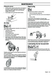 Husqvarna T425 Chainsaw Owners Manual, 2003,2004,2005,2006,2007,2008 page 33