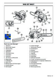 Husqvarna T425 Chainsaw Owners Manual, 2003,2004,2005,2006,2007,2008 page 41