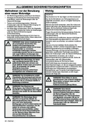 Husqvarna T425 Chainsaw Owners Manual, 2003,2004,2005,2006,2007,2008 page 42