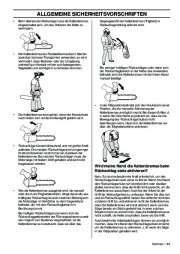 Husqvarna T425 Chainsaw Owners Manual, 2003,2004,2005,2006,2007,2008 page 45