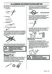 Husqvarna T425 Chainsaw Owners Manual, 2003,2004,2005,2006,2007,2008 page 49