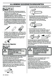 Husqvarna T425 Chainsaw Owners Manual, 2003,2004,2005,2006,2007,2008 page 50