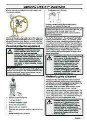 Husqvarna T425 Chainsaw Owners Manual, 2003,2004,2005,2006,2007,2008 page 7