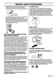 Husqvarna T425 Chainsaw Owners Manual, 2003,2004,2005,2006,2007,2008 page 9