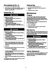 Toro 51589 Quiet Blower Vac Owners Manual, 1999 page 4