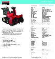 Honda HS520 Snow Blower Catalog page 8
