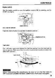 Honda HS624 HS828 Snow Blower Owners Manual page 10