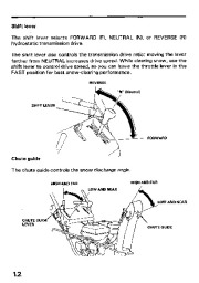 Honda HS624 HS828 Snow Blower Owners Manual page 13