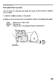 Honda HS624 HS828 Snow Blower Owners Manual page 16