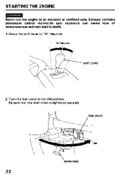 Honda HS624 HS828 Snow Blower Owners Manual page 23