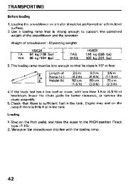 Honda HS624 HS828 Snow Blower Owners Manual page 43