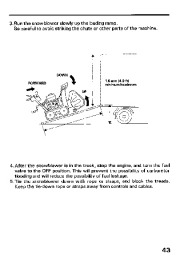 Honda HS624 HS828 Snow Blower Owners Manual page 44