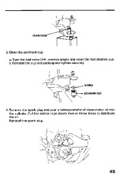 Honda HS624 HS828 Snow Blower Owners Manual page 46