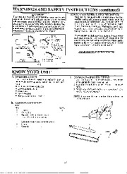 Poulan Pro Owners Manual, 1995 page 6