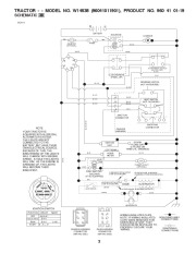 Weed Eater 96041011901 Lawn Tractor Parts List, 2010 page 3