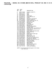 Weed Eater 96041011901 Lawn Tractor Parts List, 2010 page 7