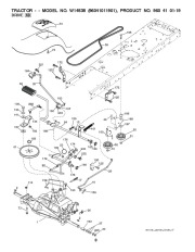 Weed Eater 96041011901 Lawn Tractor Parts List, 2010 page 8