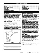Ariens Sno Thro 939003 ST520E Snow Blower Owners Manual page 2