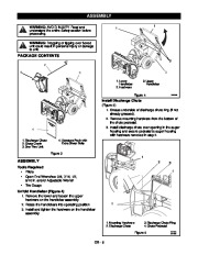 Ariens Sno Thro 939003 ST520E Snow Blower Owners Manual page 7