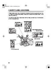 Honda HS760 HS970 Snow Blower Owners Manual page 11