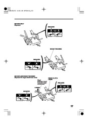 Honda HS760 HS970 Snow Blower Owners Manual page 20