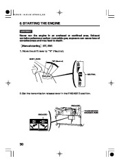 Honda HS760 HS970 Snow Blower Owners Manual page 33