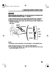 Honda HS760 HS970 Snow Blower Owners Manual page 42