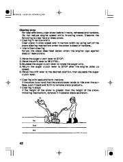 Honda HS760 HS970 Snow Blower Owners Manual page 45