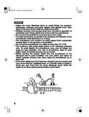 Honda HS760 HS970 Snow Blower Owners Manual page 9