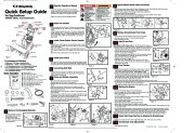 Simplicity 10.5 1694986 10530L Snow Blower Quick Setup Guide Manual page 1