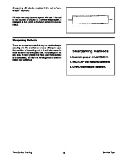 Toro Commercial Products Service Tips 94826SL Rev F Manual page 29