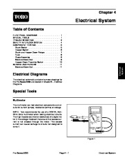 Toro 05137SL Rev A Service Manual Pro Sweep 5200 Preface Publication page 43