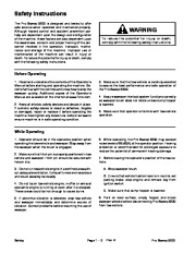 Toro 05137SL Rev A Service Manual Pro Sweep 5200 Preface Publication page 6