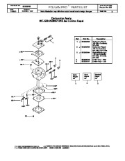 Poulan Pro Owners Manual, 2000 page 3