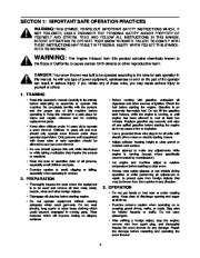 MTD Yard Machines 800 Snow Blower Owners Manual page 2