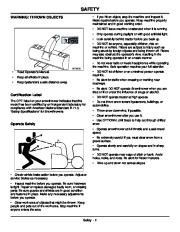 John Deere 141984 I9 42-Inch Snow Blower Owners Manual page 6