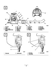 Toro 53047 BP 6900 Back Pack Blower Owners Manual, 1998 page 12