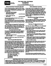 Toro 53047 BP 6900 Back Pack Blower Owners Manual, 1998 page 18