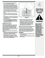 MTD Yard Man 604 Transmatic Tractor Lawn Mower Owners Manual page 19