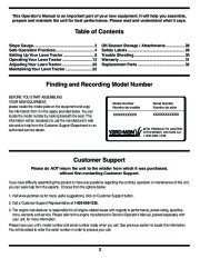 MTD Yard Man 604 Transmatic Tractor Lawn Mower Owners Manual page 2