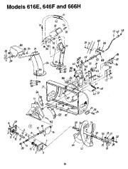 MTD White Outdoor Snow Boss 500 850 1050 315-616E190 315E646F190 315E666H190 Snow Blower Owners Manual page 18