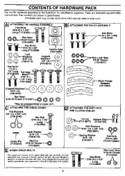 MTD White Outdoor Snow Boss 500 850 1050 315-616E190 315E646F190 315E666H190 Snow Blower Owners Manual page 3