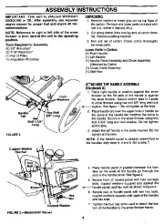 MTD White Outdoor Snow Boss 500 850 1050 315-616E190 315E646F190 315E666H190 Snow Blower Owners Manual page 4