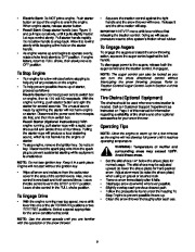 MTD E663G Snow Blower Owners Manual page 9